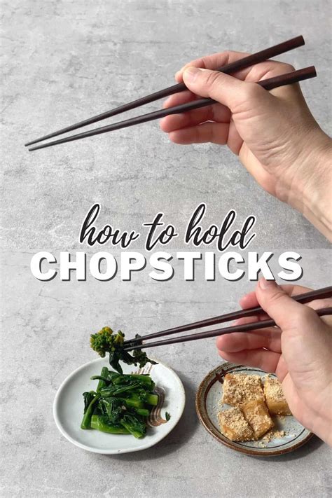 How To Hold Chopsticks The Japanese Way - Chef JA Cooks