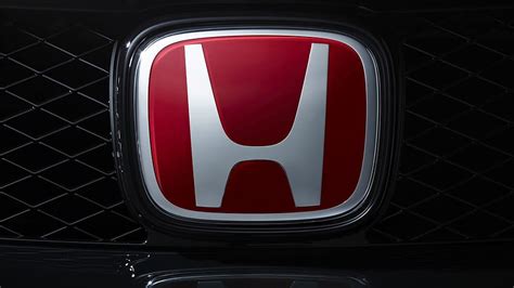 Red Honda Emblem