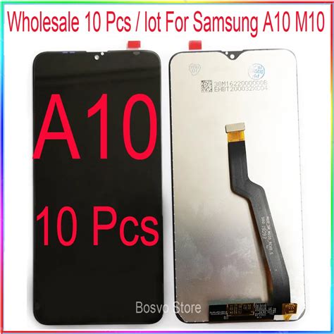 Wholesale 10 Pieces Lot For Samsung A10 LCD M10 Screen Display A105