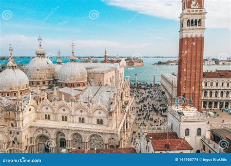 Beautiful View Over San Marco Square in Venice Stock Photo - Image of ...