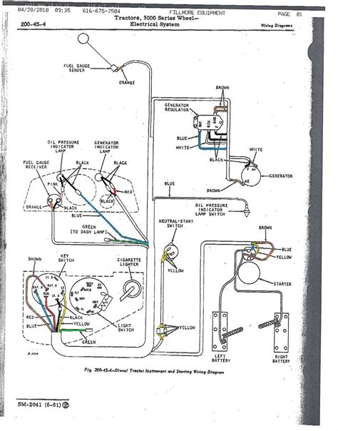 Unveiling The Intricacies Of The John Deere 4020 Diesel 24 Volt Wiring Schematic