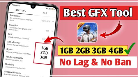 Best Gfx Tool Settings For Pubg Mobile Pubg Gfx Tool Settings For Gb