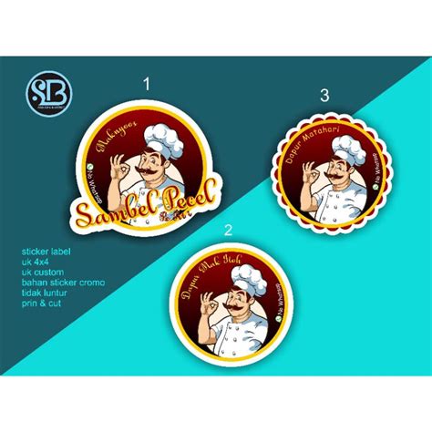 Jual Sticker Produk Bulat Label Sticker Stiker Bulat Shopee Indonesia