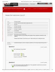 Review Test Submission Quiz Sp Statistics Bus Pdf