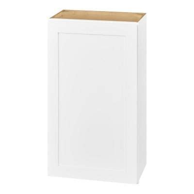 Hampton Bay Avondale Shaker Alpine White Quick Assemble Plywood In