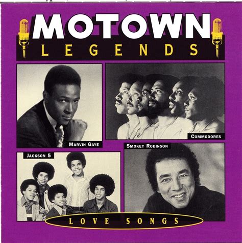 MOTOWN LEGENDS LOVE SONGS CD 1995 Polygram Very Good