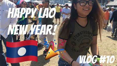 Lao New Years Festival In Wat Lao Buddhavong VA Vlog 10 YouTube