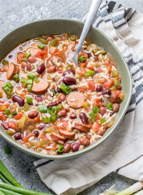 Red Beans And Rice With Sausage So Easy Maebells