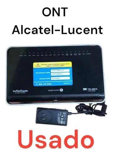 Modem Ont Alcatel Lucent Mod G W Fibra Ptica Meses Sin Intereses