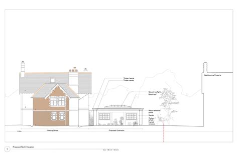 P Proposed North Elevation Rud Sawers Architects