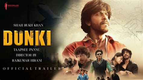 Dunki Movie Trailer Out Tomorrow Shah Rukh Khan Rajkumar Hirani