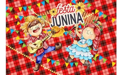 Painel De Festa Tecido Junina Arraiá 2m X 1 50 Sublimação à venda em