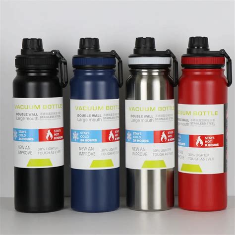 Insulated Sport Thermos Bottle Large Capacity Stainless Steel Water