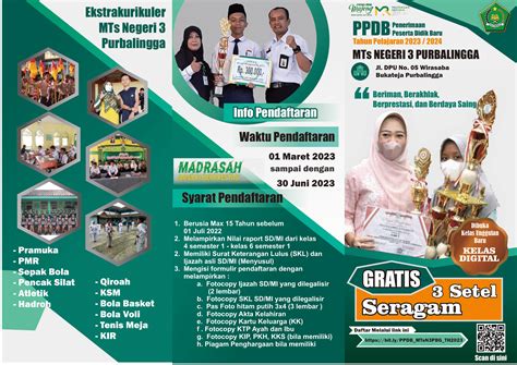 PPDB MTs NEGERI 3 PURBALINGGA