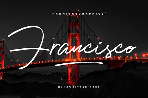 Francisco Font ~ Script Fonts ~ Creative Market