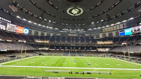 Caesars Superdome unveils new bathrooms and escalators during $500M ...