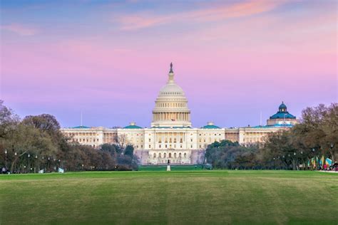 El Edificio Del Capitolio De Los Estados Unidos En Washington Dc