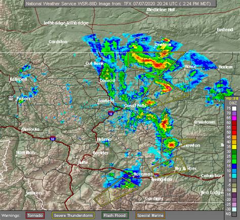 Interactive Hail Maps - Hail Map for Box Elder, MT