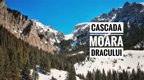 Cascada Moara Dracului Din Mun Ii Bucegi Youtube