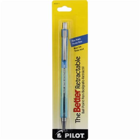 Pilot Better Fine Retractable Pen Blue Fred Meyer