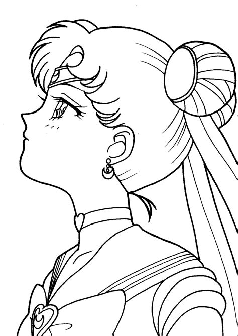 Sailor Moon Dibujos Animados Dibujos Para Colorear E Imprimir Gratis