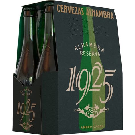 ALHAMBRA Cerveza Reserva 1925 Botella 33cl Pack 6 Te Llevo El Agua