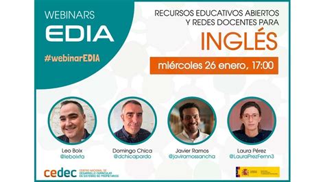 Proyecto Edia Recursos Educativos Abiertos Y Redes Docentes Para Inglés Y Aicle Youtube