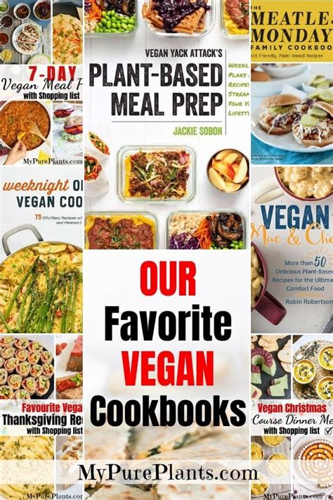 Vegan Cookbooks (both FREE ones and Hardcovers) - My Pure Plants