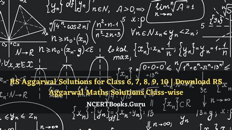 Rs Aggarwal Solutions Class 9 Artofit