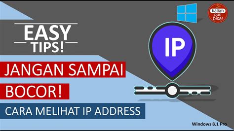 Cara Mengetahui Alamat IP Laptop Komputer Pada Koneksi Wifi Dan Lan