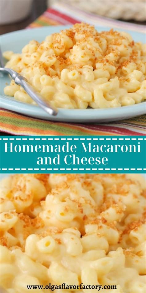 Homemade Macaroni And Cheese Receita