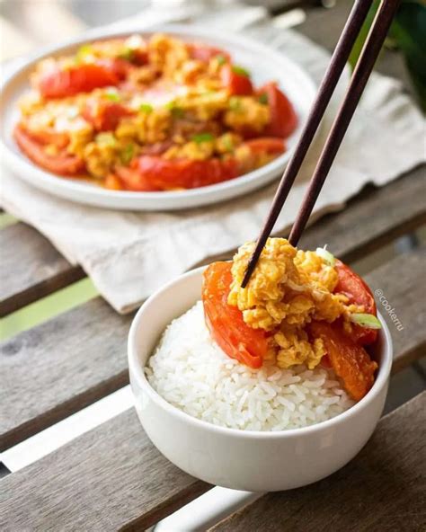 Chinese Tomato Egg Stir Fry Cookerru