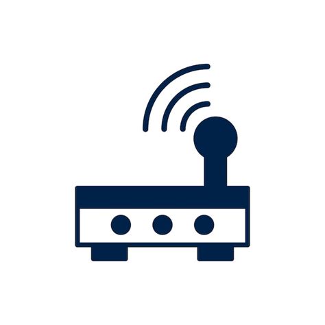 Premium Vector Wi Fi Router Icon Vector Logo Illustration