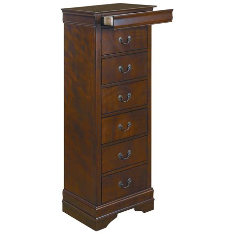 Buy Homelegance 2147 12 Mayville Lingerie Chest In Cherry Wood Online