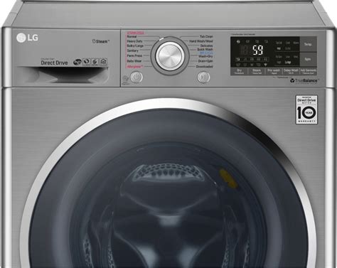 Best Buy LG 2 3 Cu Ft High Efficiency Smart Front Load Washer And