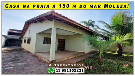 Casa Linda Na Praia Ed Cula A M Do Mar Moleza Youtube