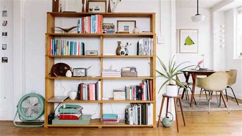 How To Fit A Bookcase Into A Small Living Room Apartment Therapy