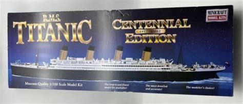 Minicraft Rms Titanic Scale Centennial Edition Ship Model Kit