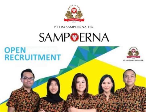 Siap Siap Pt Hm Sampoerna Tbk Buka Lowongan Kerja Untuk Ditempatkan Di