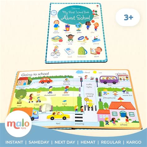 Jual Malotoys Usborne My First Word Book Book Edukasi Bacaan Book