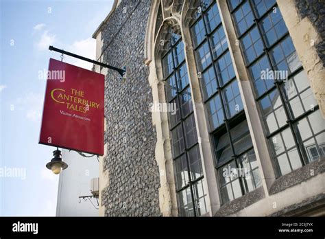 The now closed Canterbury Tales museum in Canterbury, Kent Stock Photo - Alamy