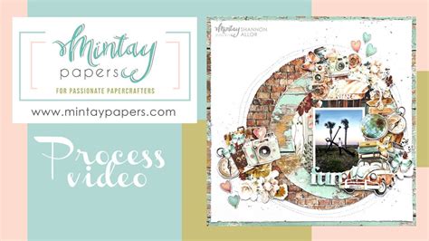 Mintay Papers Places We Go Collection Scraplift Insd Challenge