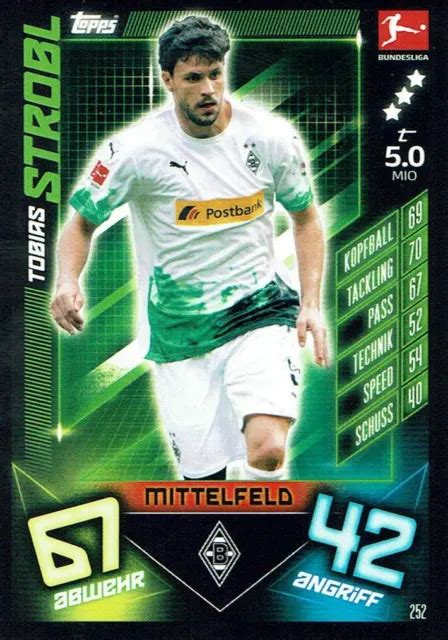 MATCH ATTAX 19 20 Bundesliga 2019 2020 Mappa Base Mappa No 252 Tobias