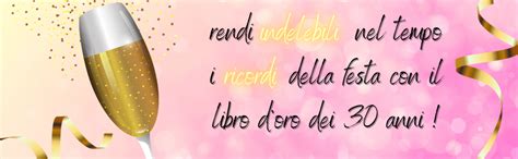 IL Libro DOro Dei Miei 30 Anni Libro Degli Ospiti Per Festa Di