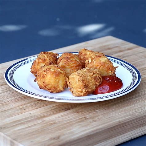 Cheese Stuffed Tater Tots Recipe By Tasty