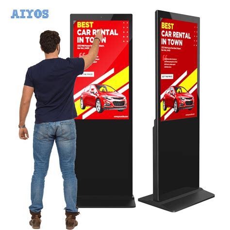 Aiyos Freestanding Inch Multi Media Lcd Screen