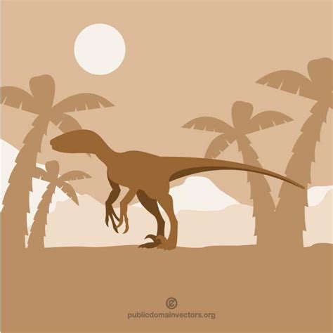 Dinosaur Velociraptor Royalty Free Stock Vector Images And Clip Art