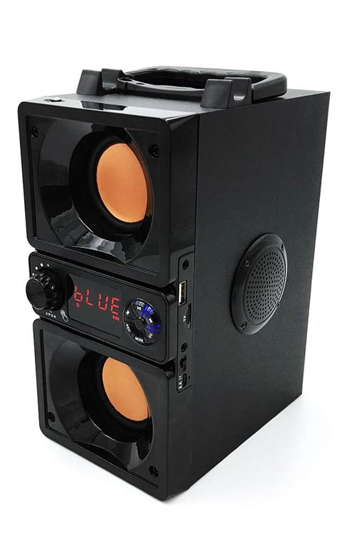 BOOMBOX DUAL BT BLUETOOTH 5 0 SUBWOOFER SPEAKER 2 2 With FM RADIO