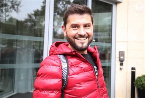 Photo Christophe Beaugrand à la sortie des studios de RTL à Paris