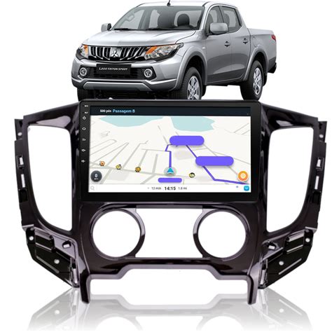 Kit Central Multim Dia Polegadas Android Mitsubishi L Triton